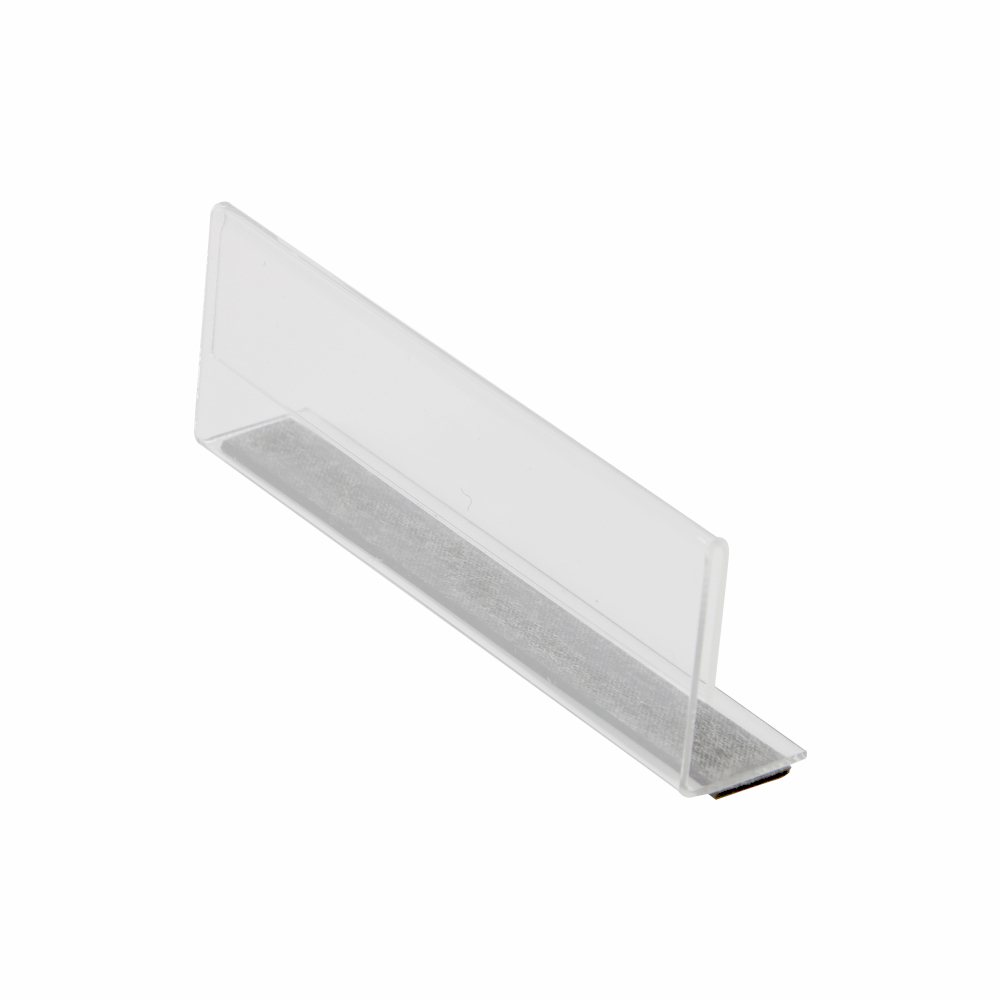 

Magnetic Clear Data Strip Acrylic Label Holder Display Price For Metal Shelf
