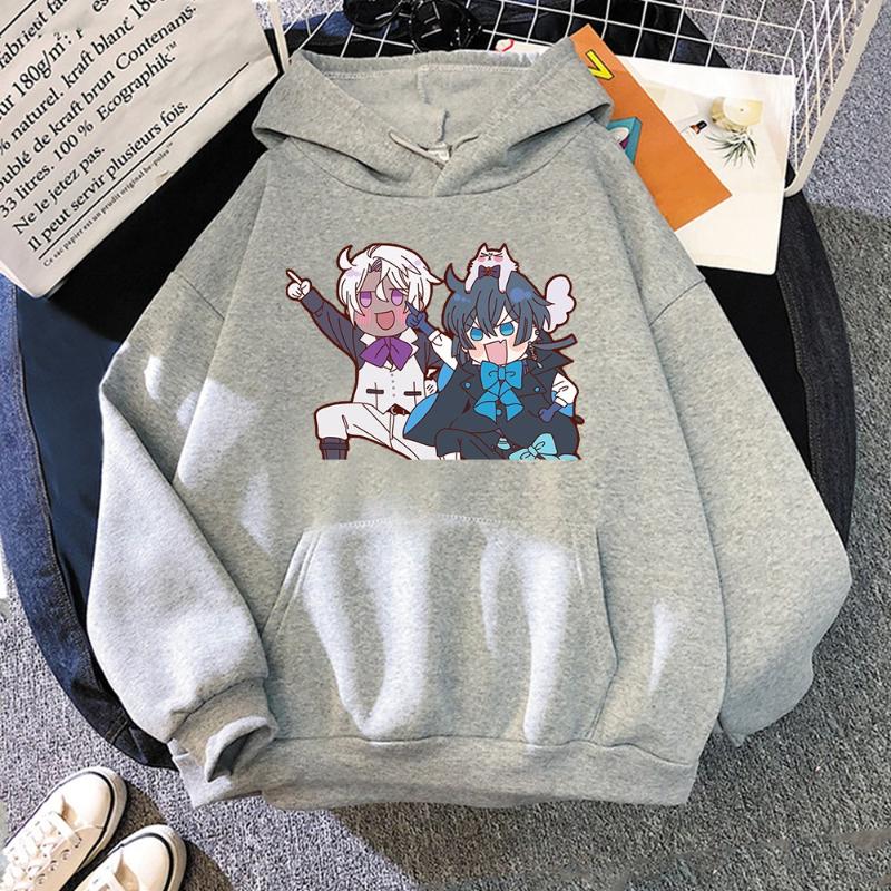 

Women's Hoodies & Sweatshirts Anime Vanitas No Carte Women Kawaii Vanitass Noee Cosplay Hoodie Loose Gothic Sweatshirt Y2k Khak Pullover Str, Black