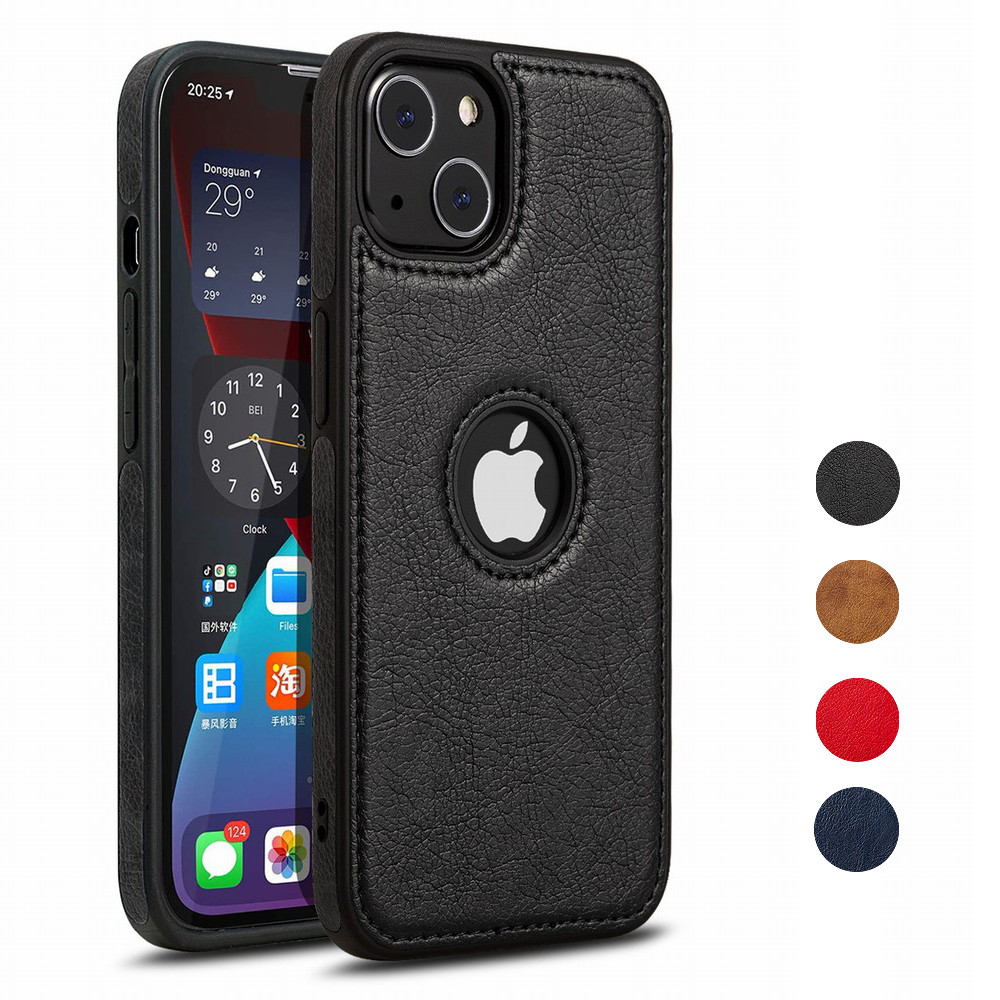 

Luxury PU Leather Phone Cases Slim Soft Back Cover For iPhone 11 12 12pro 13 Pro Max 13Pro 13Mini XR Xs High Quality Gift Case