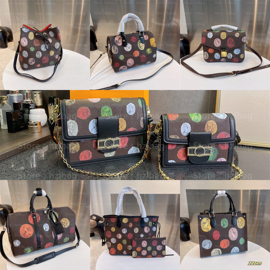 

ONTHEGO Cameo printed designer Bag 2021 Fall-Winter DAUPHINE crossbody SPEEDY BANDOULIERE 25 Boston Bags POCHETTE METIS Wallet Purse NEONOE Drawstring, Color 01