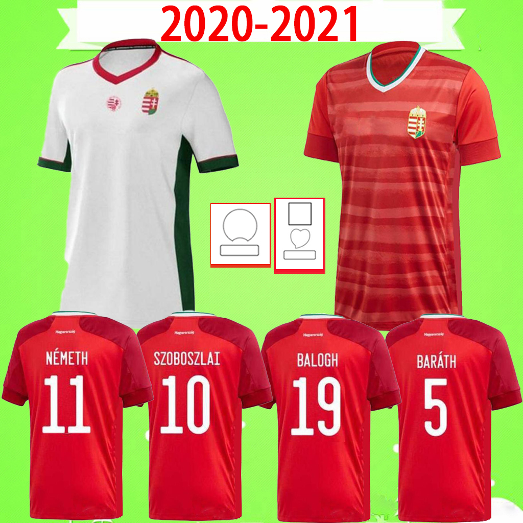 

2021 Hungary National Team SZOBOSZLAI DZSUDZSAK Mens Soccer Jerseys PRISKIN BESE BOTKA GAZDAG FERENCZI Home Away 20 21 22 Football Shirts Un, Black;yellow