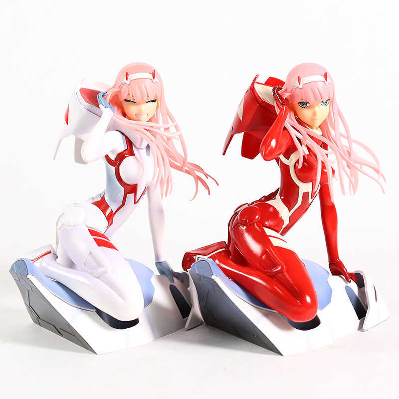 

DARLING In The FRANXX 02 Zero Two The 13th Unit Ver. 1/7 Scale PVC Figure Collectible Model Toy Q0621, White no box