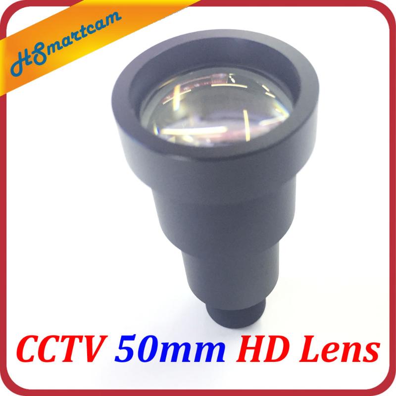 

1/2" HD 50mm Starlight CCTV IR MTV Lens M12 Mount For AHD CVI TVI Security Video Cameras F1.2 9 Degree Long Viewing Distance