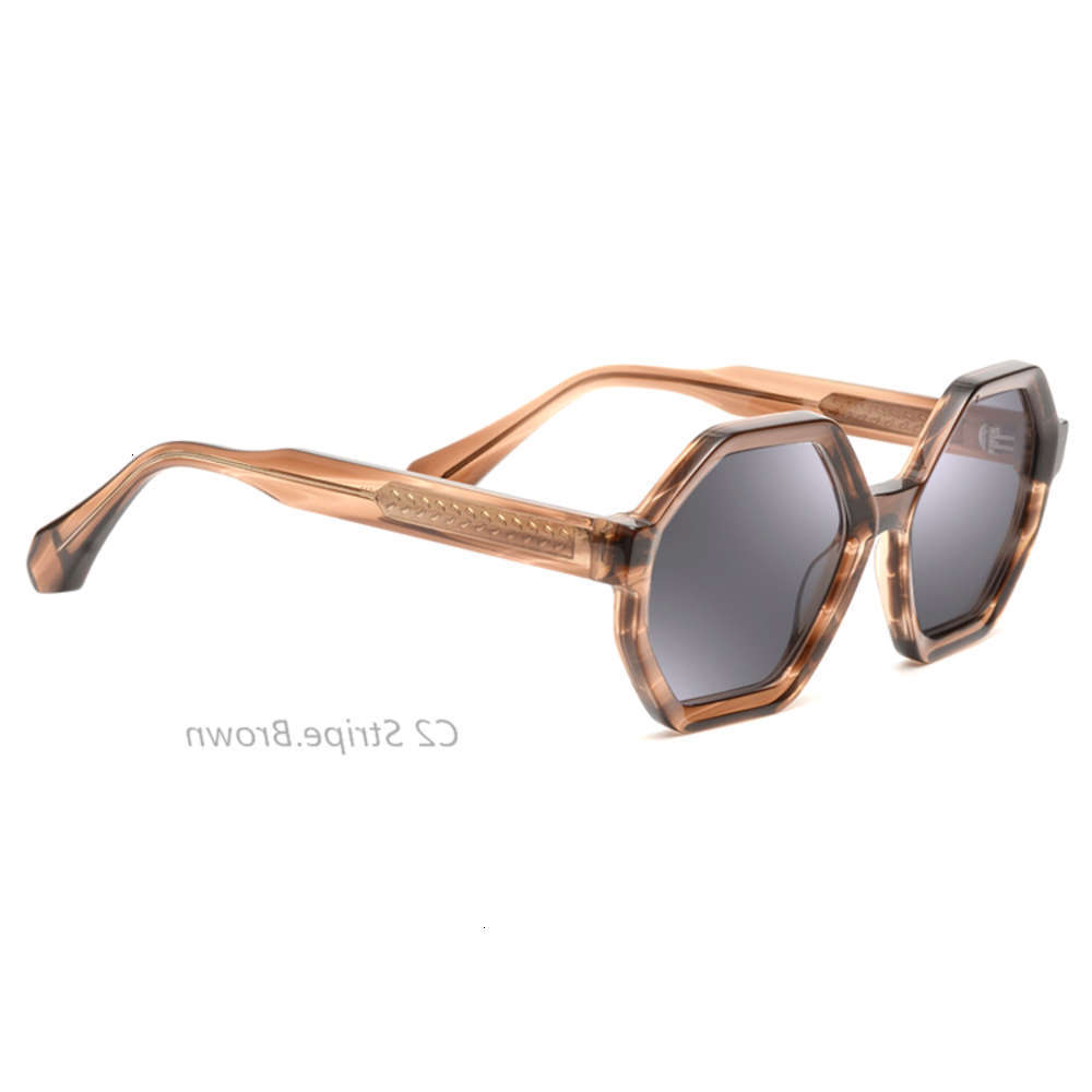 

Highend accessories Acetate sun glass with polarized lens sunglass, Black