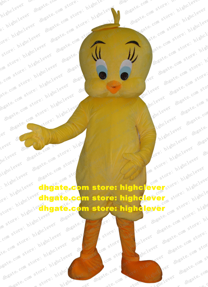 

Tweety Looney Tunes Bird Mascot Costume Adult Cartoon Character Outfit Family Outings Promotional Items CX2025 Free Ship, As in photos