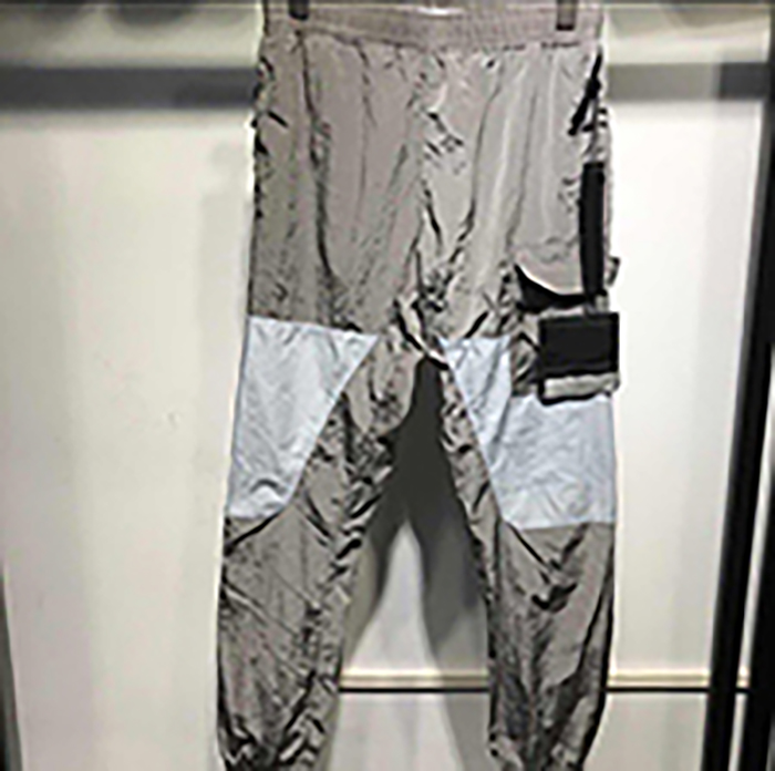 

topstoney konng gonng pants winter style jogger Wei fashion brand sports Same for men Plush and thicken trousers, Black