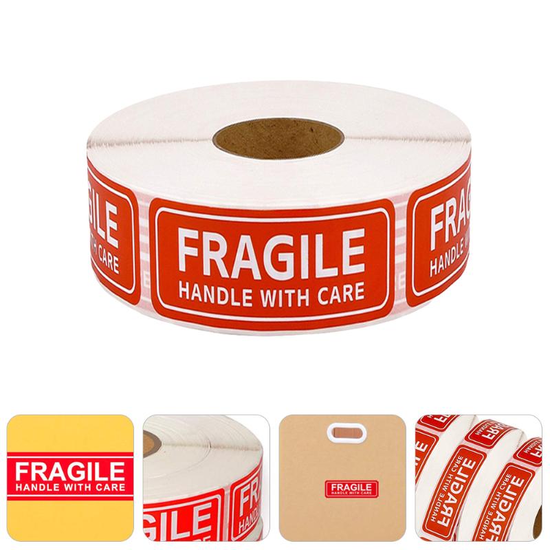 

Wall Stickers 150pcs Paper Fragile Moving Packing Warning (Red) #h10