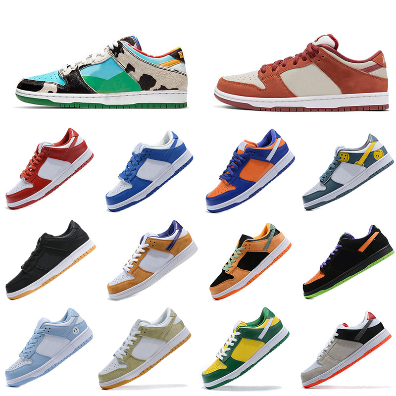 

Classic Fashion SB Low Pro Casual Shoes Rubber Photon Street Hawker Chunky Orange Pearl Green Glow Coast Plum Black White Sports Trainers 36-45 high quality Sneakers, 33