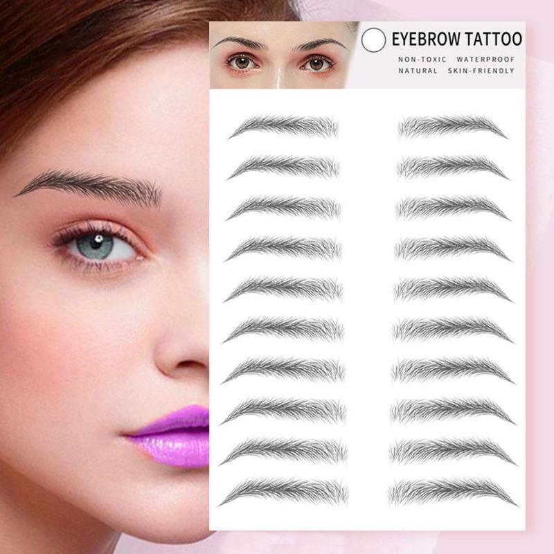 

Tattoo Guns Kits Natural Sticker Eyebrow 6D Hair Like Eyebrows Makeup Waterproof Long Lasting Fake Lamination Cosmetics Tool