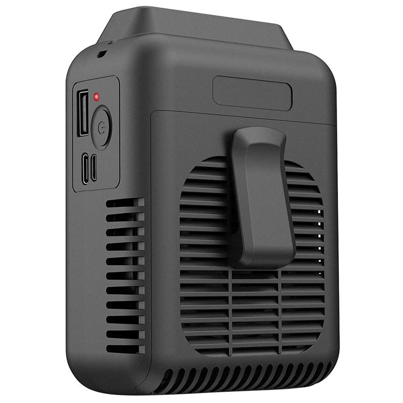 

Electric Fans Rechargeable Waist Clip On Fan,Portable Belt Fan,Battery Operated Neck Fan,Adjustable Air Outlet,Cooling Fan For Outdoor