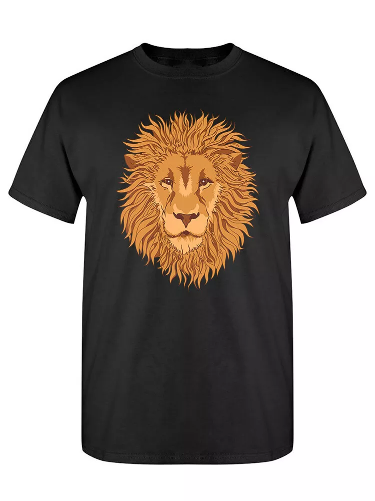 

Lion Face Front View Tee Men' -Image by Shutterstock, Mainly pictures