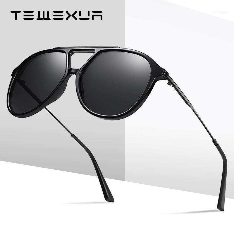 

Sunglasses TEWEXUA Pilot Polarized Men Women Fashion 2021 Female Driving Shades Male Eyewear UV400 Protection1