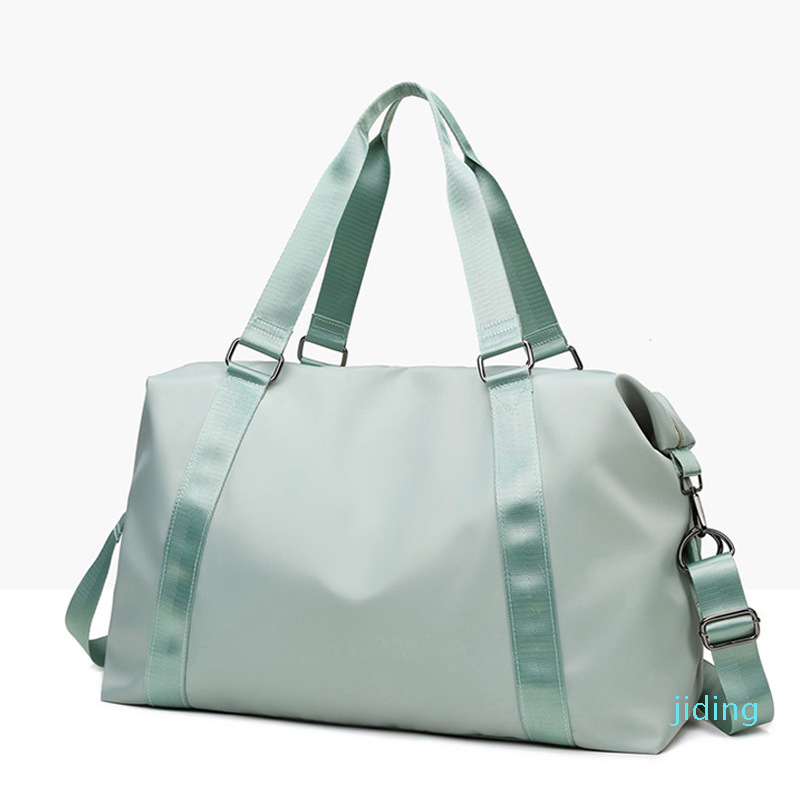 

hand, yoga bag, female, wet, waterproof, large, luggage bag, short travel bag 50*28*22 high quality with brand logo