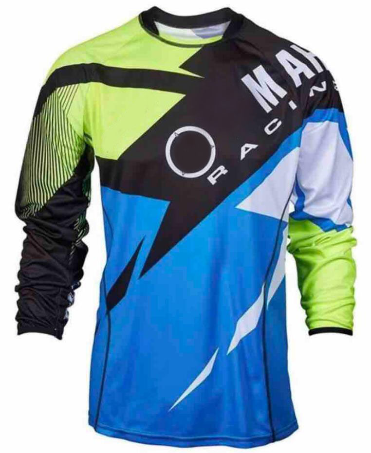 

Motorcycle downhill jersey, motocross racing suit long sleeves, polyester quick-drying T-shirt, the same style is customized