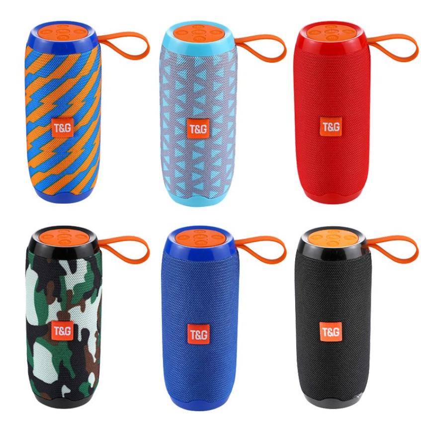 

Portable Bluetooth-compatible Speaker Wireless Bass Column Waterproof Outdoor USB Support AUX TF Subwoofer Loudspeaker