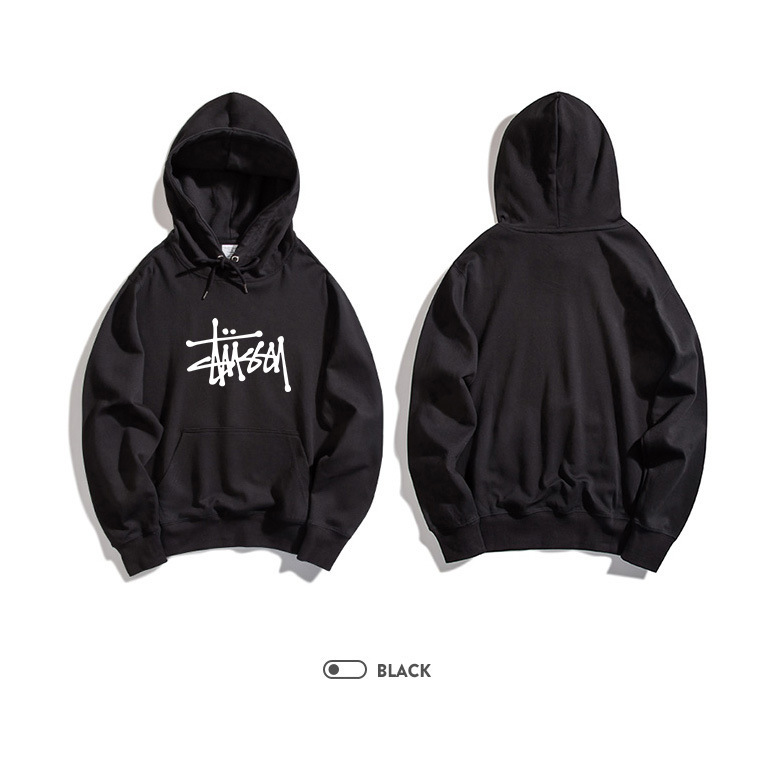 2021 Autumn Winter New Fashion Hoodie Men's Letter Printed Loose Sweater Long Sleeve Thin Hooded Pullover