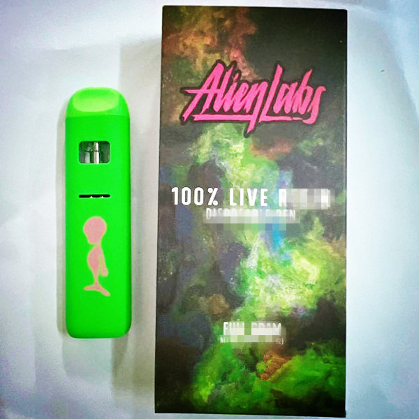 

Disposable empty Smoking Accessories Cookies Alienlabs Vape Pen Device 0.8 ML Pod Alien labs Cartridge with the packaging box