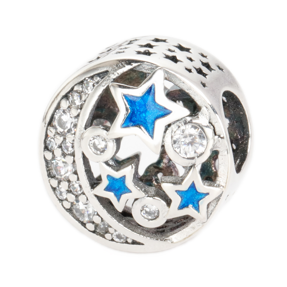 

2021 High Quality 925 Sterling Silver European Charms Beads Fit women Necklace Bracelets DIY Sweetheart Jewelry 20pcs/lot Free ship 791992CZ