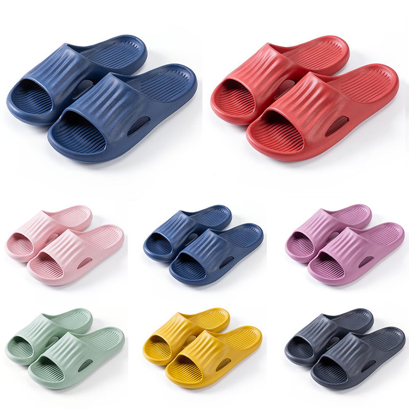 

summer slippers slides shoes d45 men women sandal platform sneaker mens womens red black white yellow slide sandals trainer outdoor indoor slipper 36-45, Color#4