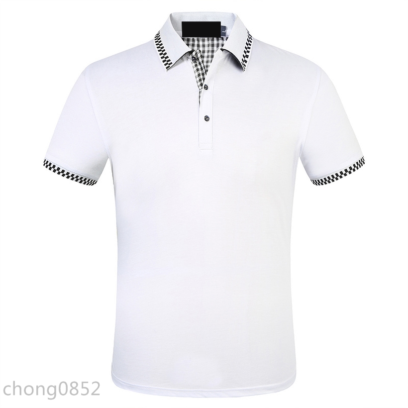 

Men and women Italian luxury Polo shirt brand embroidery stitching clothing men's21