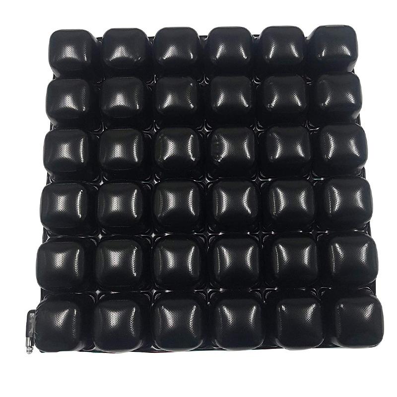 

Seat Cushions Car Pad Black- Air Vehicle Cushion Water Fillable Chair For Wheelchair, Office Chair, Home Living, Pressure Relief