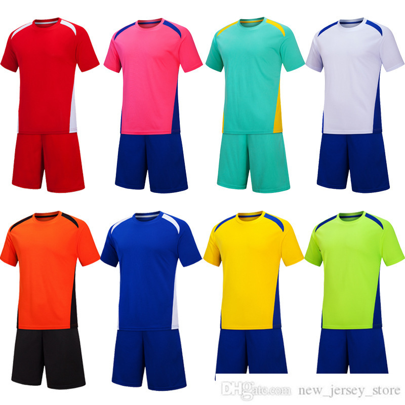 

Custom Own Brand Factory Batch Soccer Suit Set Adult and Children Football Training Suit Light Board Jersey Competition Team Uniform Customization