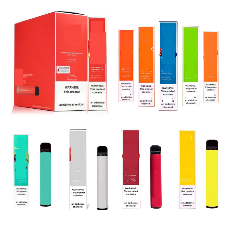 

Good Quality ZOOY Plus 800 Puffs Electronic Cigarette With 5% Nic 30 Colors Disposable Vapes Pen Bang XXL Vaporizer Pods Accept OEM ODM