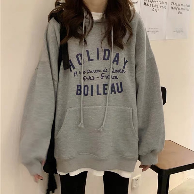 

2021 thin hooded sweater women's ins2020 autumn new loose Korean Hoodie net, Red