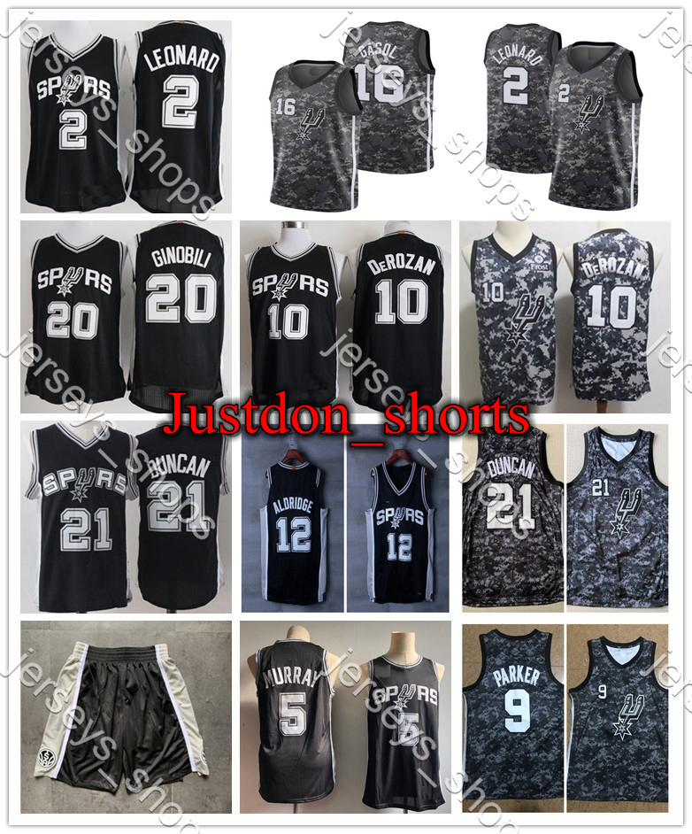 

San Antonio Spurs Shirts Vintage David 50 Maurice Robinson Dennis 10 Rodman Basketball Jerseys Ginobili DeRozan Black Shorts, Like pics