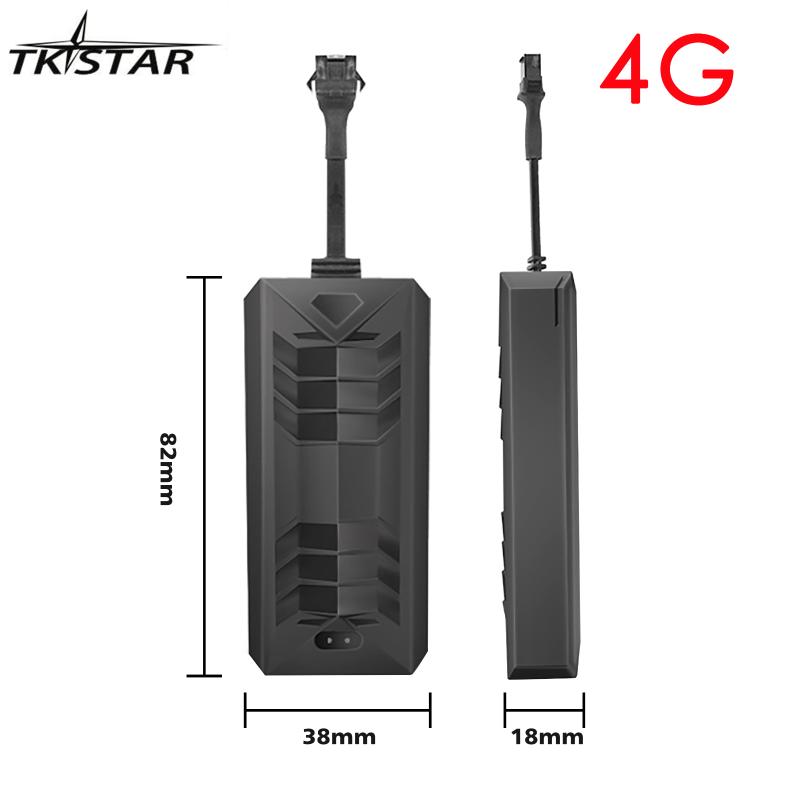 

Car GPS & Accessories TKSTAR TK806 4G Mini Tracker Remotely Cut Engine Motorcycle GSM Locator Realtime ACC Alert Free Tracking Software