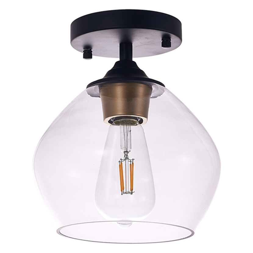 

Lighting Fixtures Modern Ceiling Light Black Led Ceiling-Lamps Art Decoration D17cm by H22cm For Home Living Bedroom Dining room Kitchen