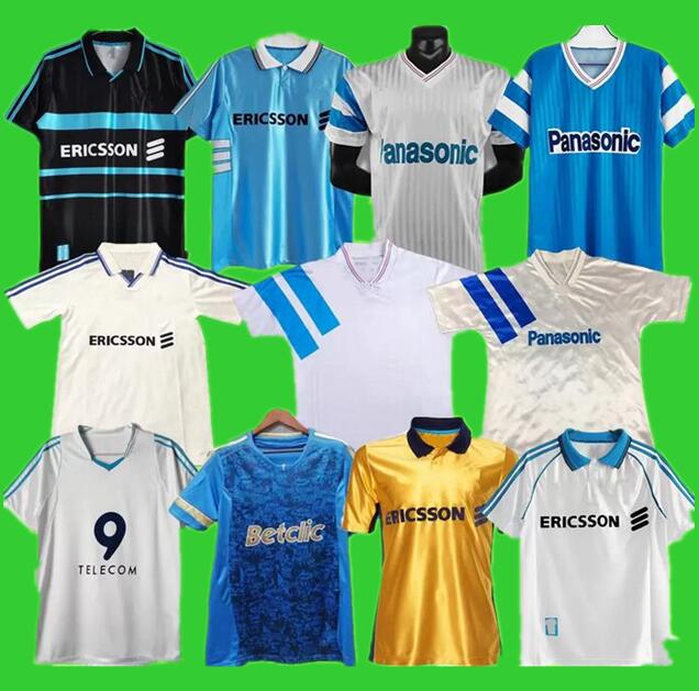 

Maillot de foot Marseilles retro soccer jerseys 1990 1991 1992 1993 1998 1999 2000 2003 2004 2011 2012 DESCHAMPS PIRES Classic vintage Football Shirt BOLI PAYET PAPIN, 11/12