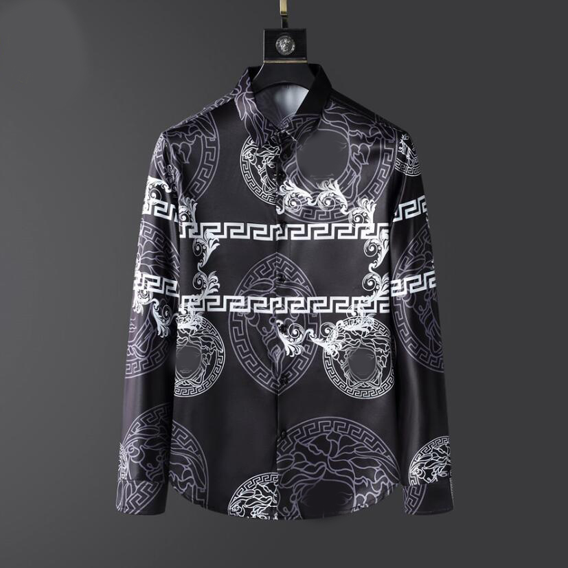 

2022 Men's Business Casual shirt men long sleeve striped slim fit masculina social male T-shirts new fashion man checked hoodies #20, Customize