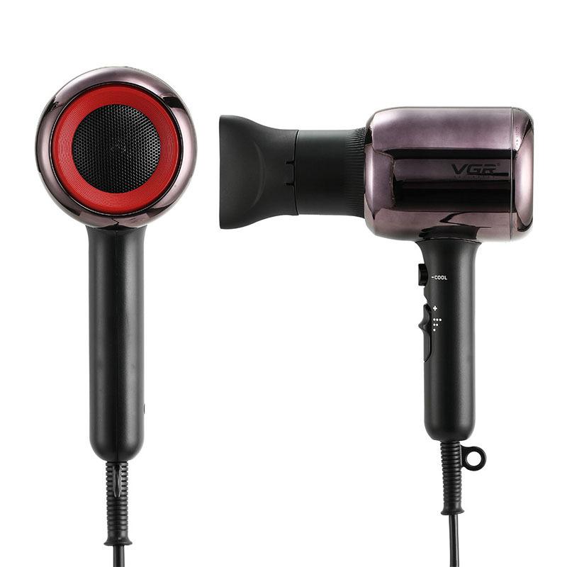 

Hair Dryer Negative Ionic Professional Blow Salon Strong Wind Hairdryer Quick Dry Home &Cold Electric Brushes