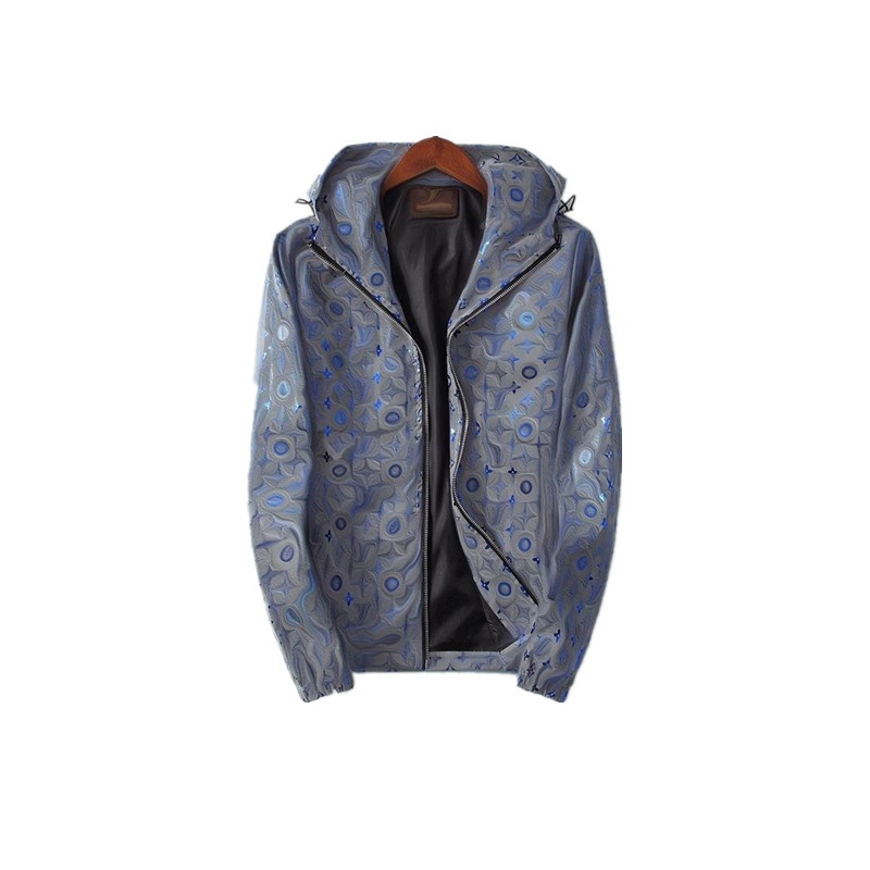 

Zipper Jackets Men's Baseball Jacket Stripe Printed Zipper Uniform Fashion Matching High Quality Winter Warm Clothes Asia Code, 04