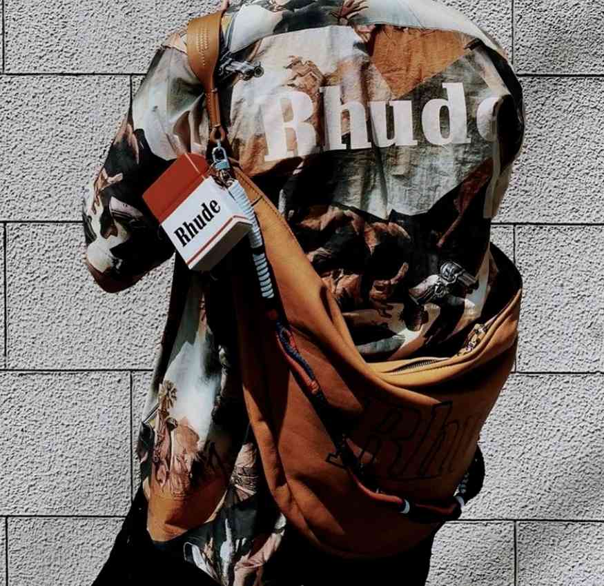 

Men's T-Shirts Rhude Cowboy Men Women Full Allover Digital Printing RHUDE Silky Blouse INRT, Extra not product