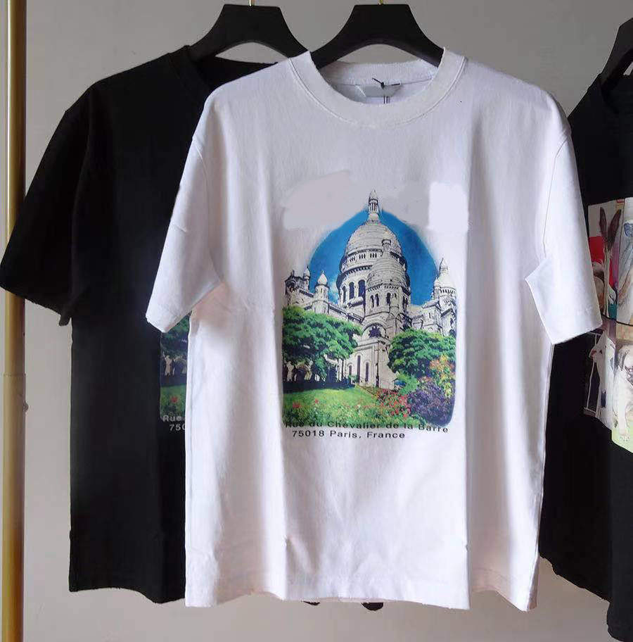 

Fashion B Mens Cute Calf Pattern T Shirt Men Women High Quality Letter Print Casual Short Sleeve Famous Designer Tees 17 Colors Asian Size S, Whatsapp
