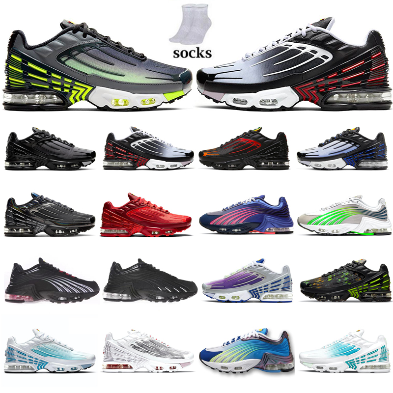 

Hyper Violet tn plus 3 running shoes mens women Obsidian Wolf Grey Black womens Breathable sneakers trainers outdoor sports