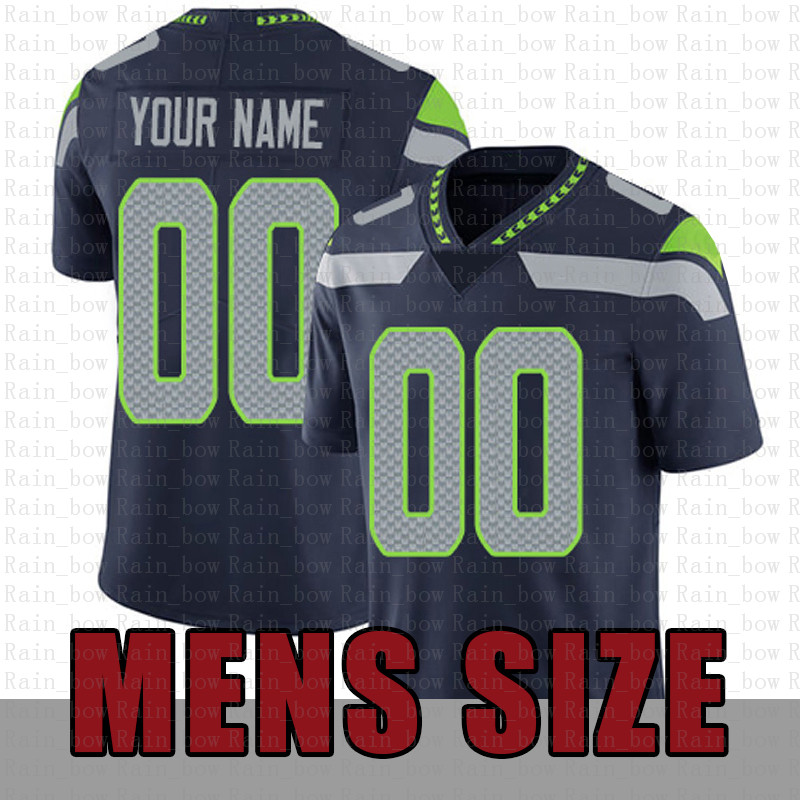 

Seattle 3 Russell Wilson Seahawk Football Jersey 14 DK Metcalf Fan 12s Bobby Wagner Jamal Adams Tyler Lockett Shaquem Griffin K.J. Wright Steve Largent Poona Ford, Mens jersey (haiying)