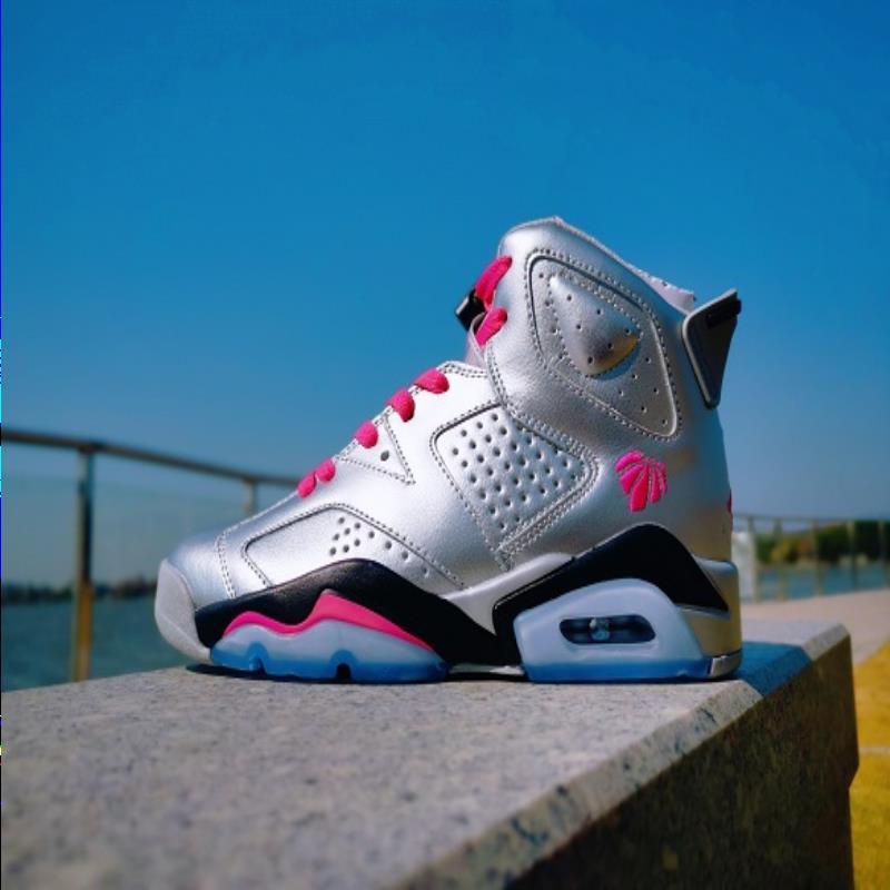 

Graffiti Blue Sport New Valentine GS Sliver women Men Basketball Shoes Trainers 6 Alligator 2020 6s Sneakers Jumpman Women Day Jjuxt, Black