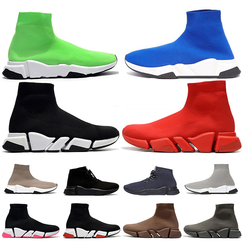 

News Arrival designer outdoor sock shoes 2.0 graffiti trainers luxury women men triple black white vintage off runners shoe Italy Paris Fashion Sneaker 36-45, D1 36-40 black pink sole