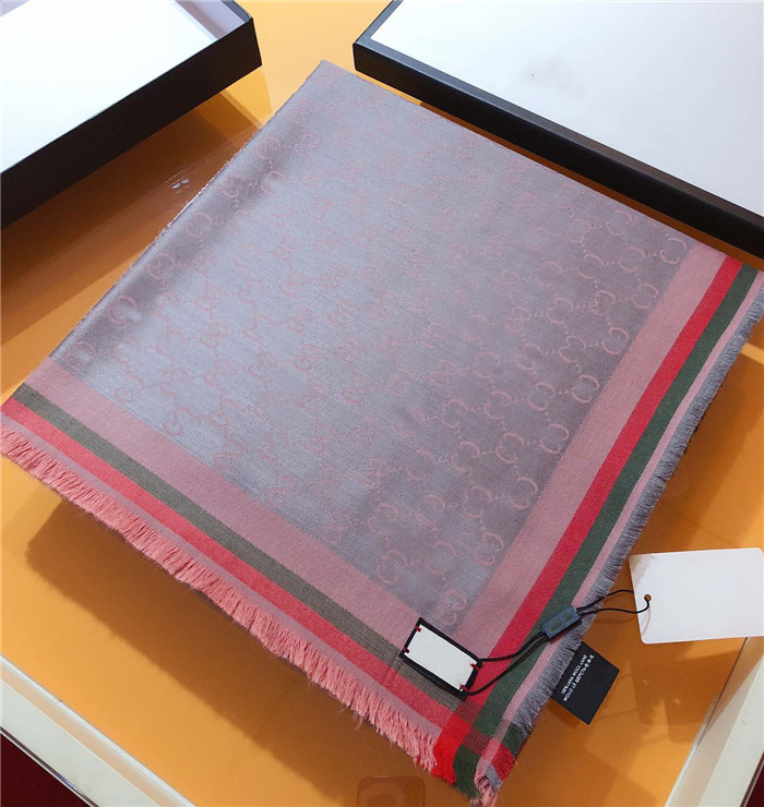 

Luxury Scarf Women's Brand High Quality Wool jacquard Scarfs Classic Wrap Scarves 140x140cm, Blue;gray