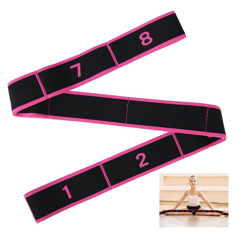 

Yoga Pull Strap Belt Polyester Latex Elastic Latin Dance Stretching Band Loop Pilates GYM Fitness Exercise Resistance Bands