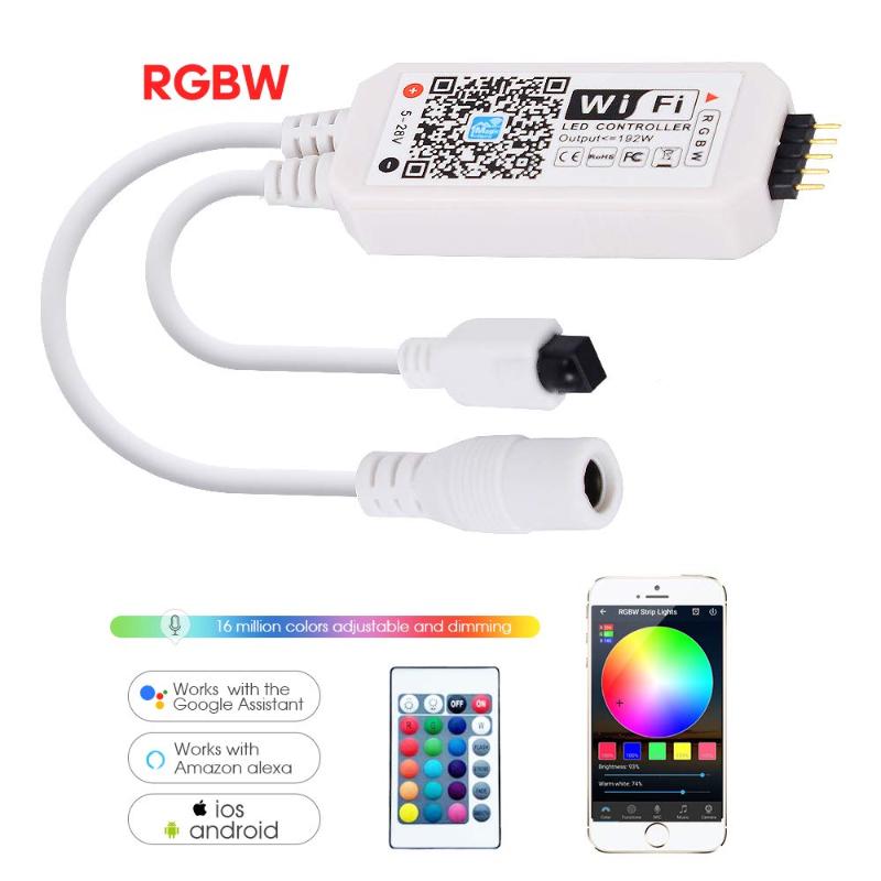 

DreamColor RGB Strip Lights Kit Sync To Music,32.8ft/10m Addressable Music With Remote Control For Bar KTV Jk1660 Controllers