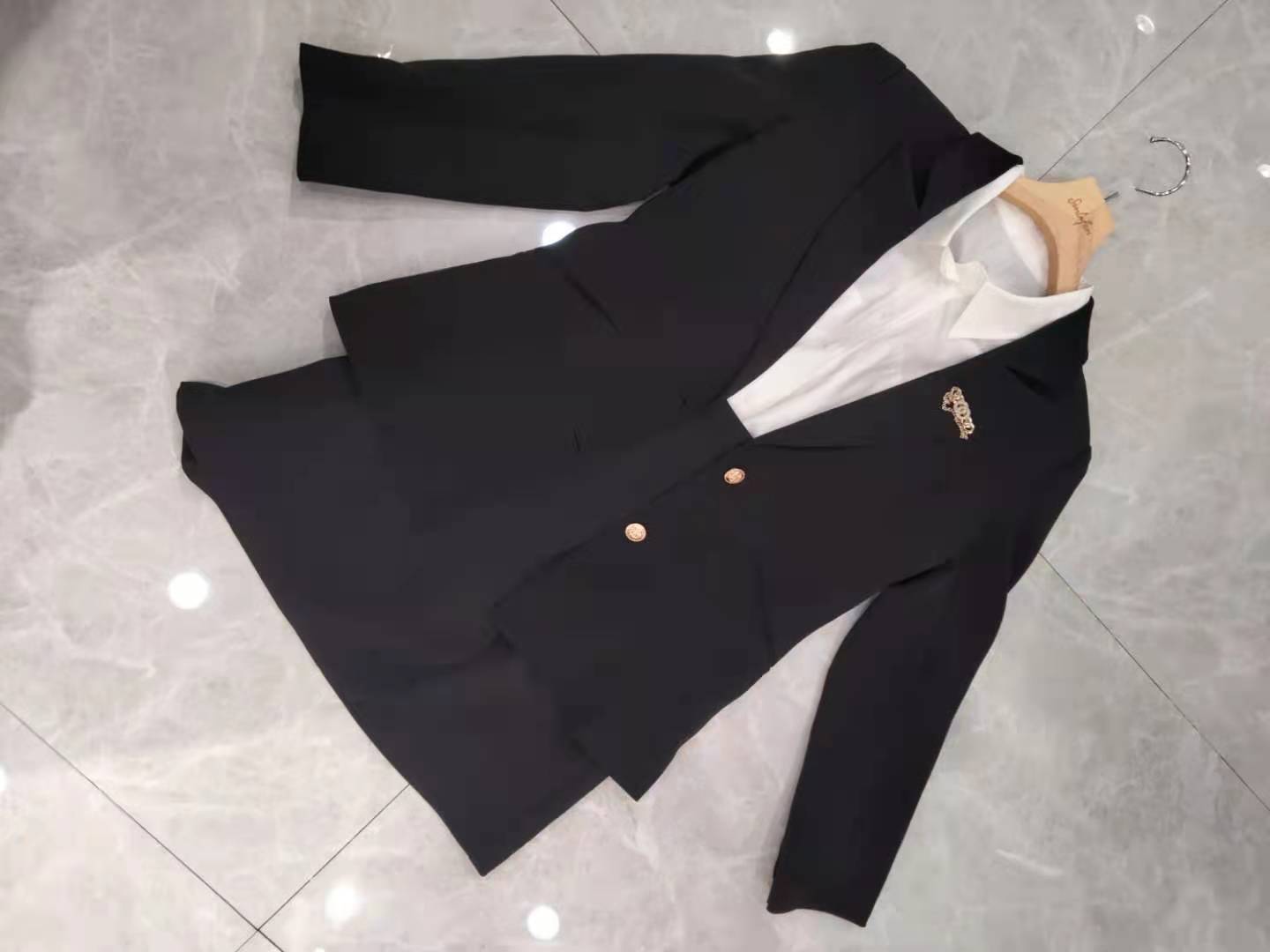 

formal women' Suit jacket for 2021 new autumn design, Black