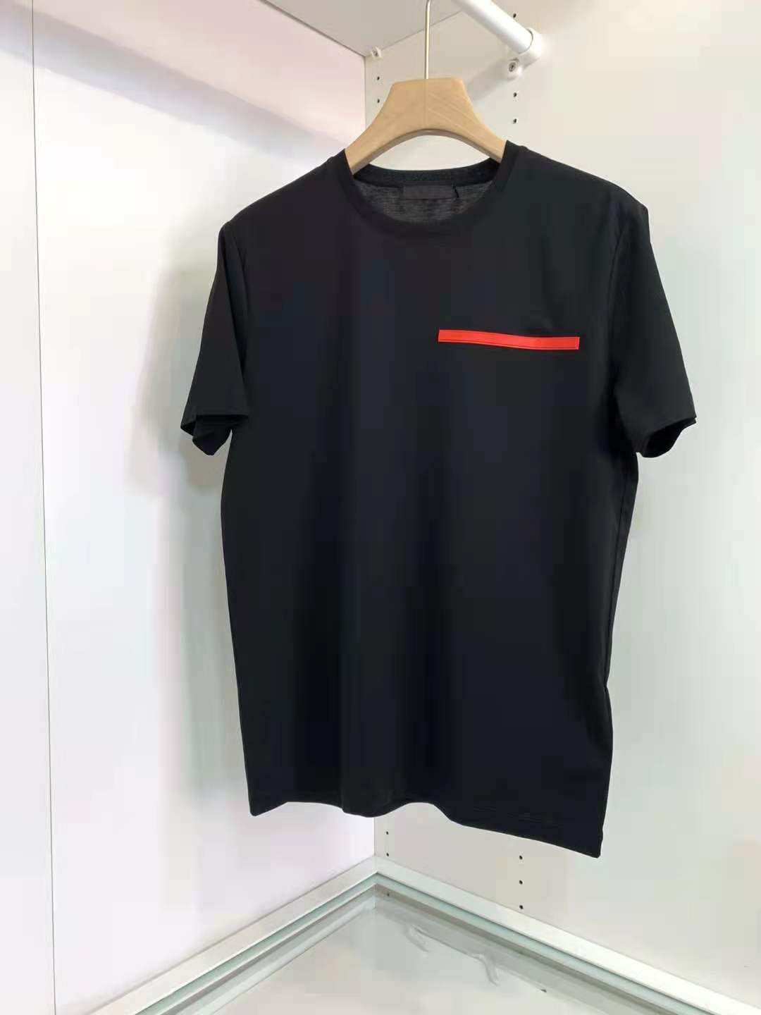 

21SS early spring Short sleeve Tee Men Women High Street Fashion paris T-Shirts Summer Breathable Tee zdlp20510., White;black