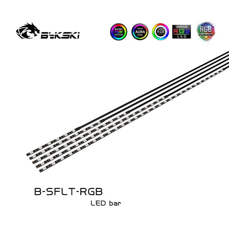 

Bykski 12V RGB Non-waterproof Soft Strip / LED Light Use For CPU Block /Pump Replacement Waterways Board Replace D-RGB Fans & Coolings