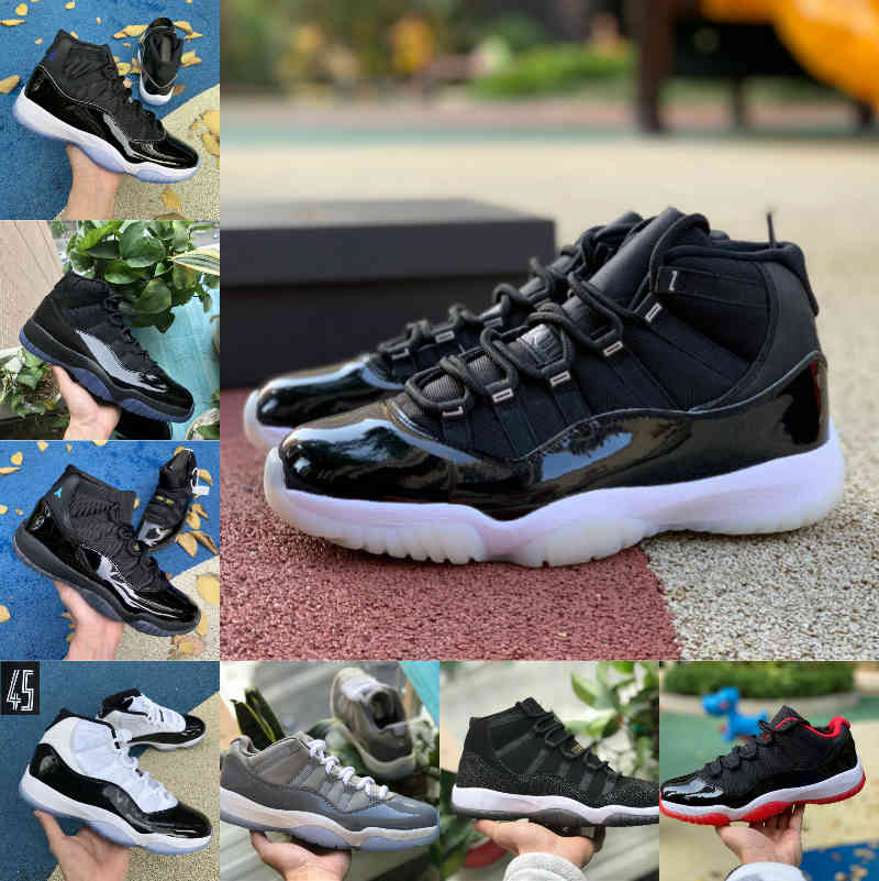 

2021 Jubilee Pantone Bred High 11 11s Basketball Shoes 25th Anniversary Bred Space Jam Win Like Concord 45 Easter Cap and Gown Low Columbia Midnight Navy Sneakers, M306