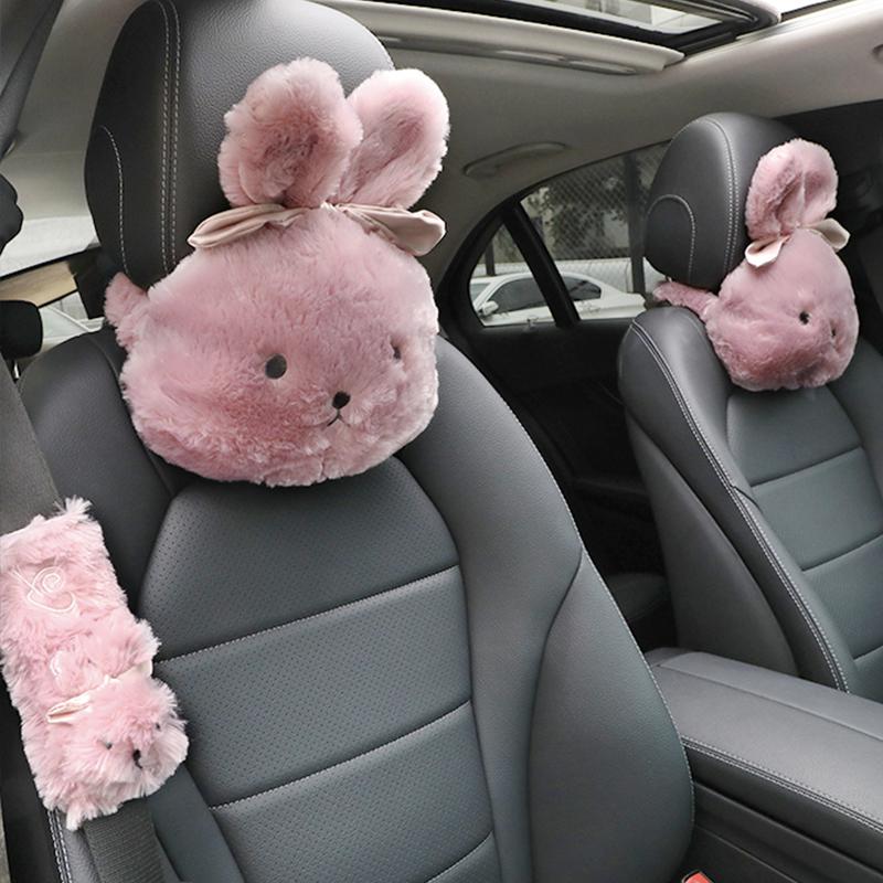 

Seat Cushions Car Head Pillow& Neck Pillow, Soft Belt Cushion That Helps Prevent Strap Irritation In Seat, Jogger