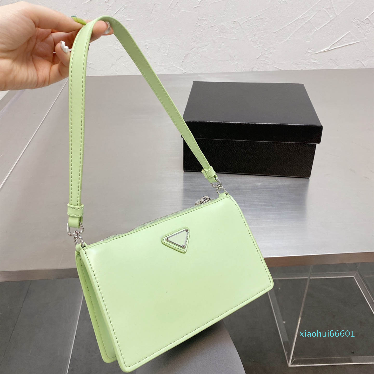 

2021 Single Shoulder Bags Women's Texture Underarm Bag Designer 5 Colors 5fd7gs6b9s, Black